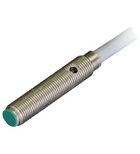 Pepperl&plus;Fuchs Inductive Proximity Stainless Steel Barrel Sensor; 5mm; Embeddable; 10-30VDC; NO; PNP; 2m Potted Cable